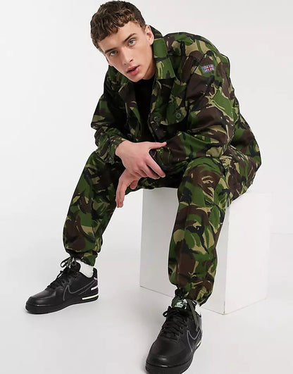authentic British army shirt jacket fieldshirt camo camouflage military DPM Soldier 95