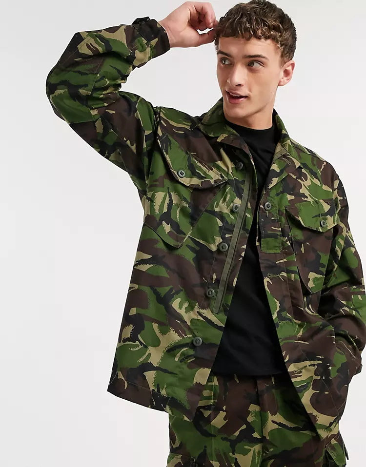 authentic British army shirt jacket fieldshirt camo camouflage military DPM Soldier 95