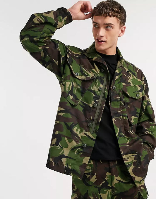 authentic British army shirt jacket fieldshirt camo camouflage military DPM Soldier 95