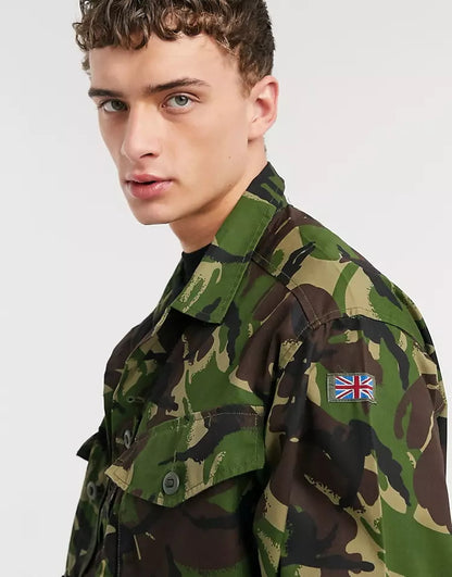 authentic British army shirt jacket fieldshirt camo camouflage military DPM Soldier 95