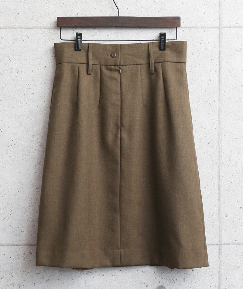 Authentic New British army brown wool blend skirt military dress uniform parade