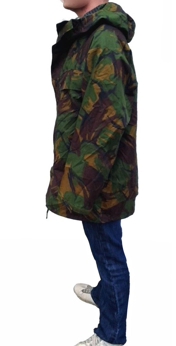 Authentic British Army waterproof Parka military coat jacket DPM camouflage raincoat rain gear camo vinyl woodland