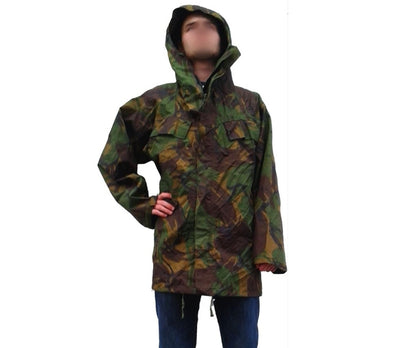 Authentic British Army waterproof Parka military coat jacket DPM camouflage raincoat rain gear camo vinyl woodland