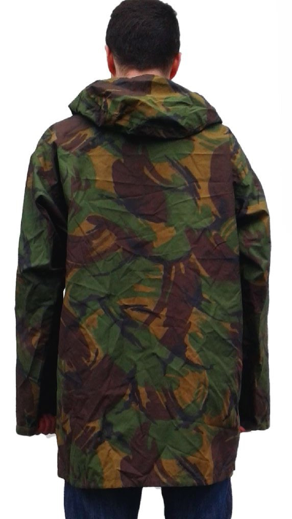 Authentic British Army waterproof Parka military coat jacket DPM camouflage raincoat rain gear camo vinyl woodland