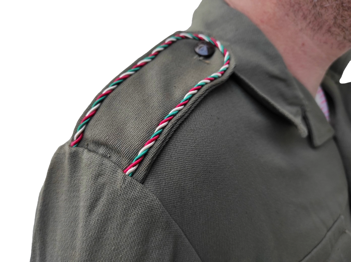 New Vintage 1970s soviet era Bulgarian hunting shirt field army military cossack coat fieldshirt shirt communist Bulgarian colours