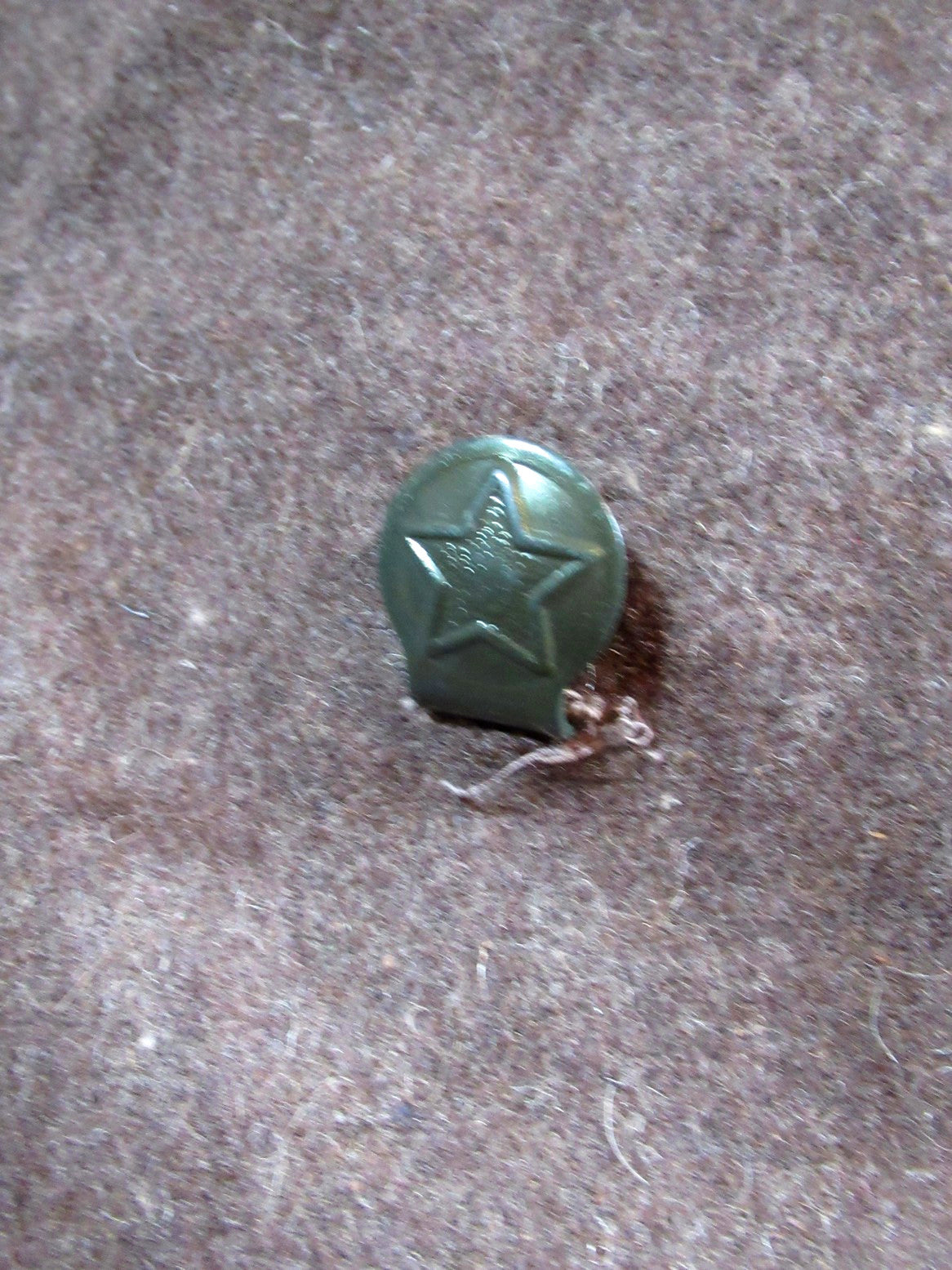 Vintage Soviet Era Bulgarian military jeep jacket blazer coat army wool retro green trim