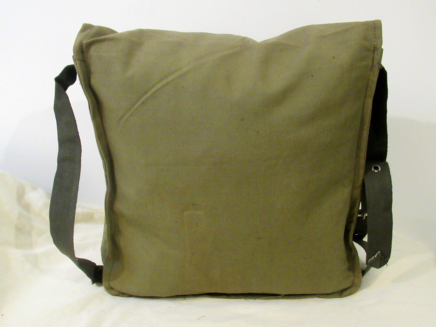 Soviet Era 70s Bulgarian Army breadbag Satchel shoulder bag military green brs Q Communist
