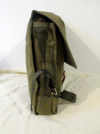 Soviet Era 70s Bulgarian Army breadbag Satchel shoulder bag military green brs Q Communist