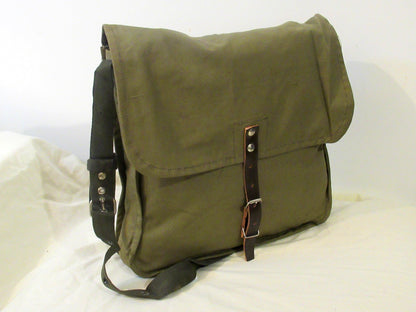 Soviet Era 70s Bulgarian Army breadbag Satchel shoulder bag military green brs Q Communist