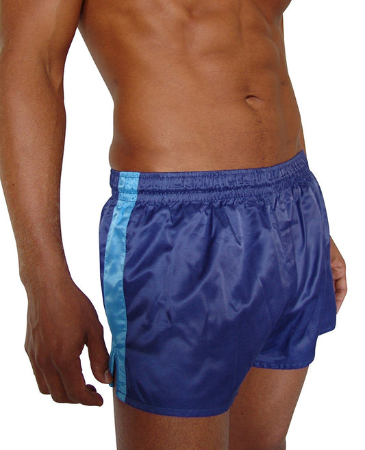 Vintage German Army Gym shorts 1980s military sports sprinter beach summer retro holiday military blue navy