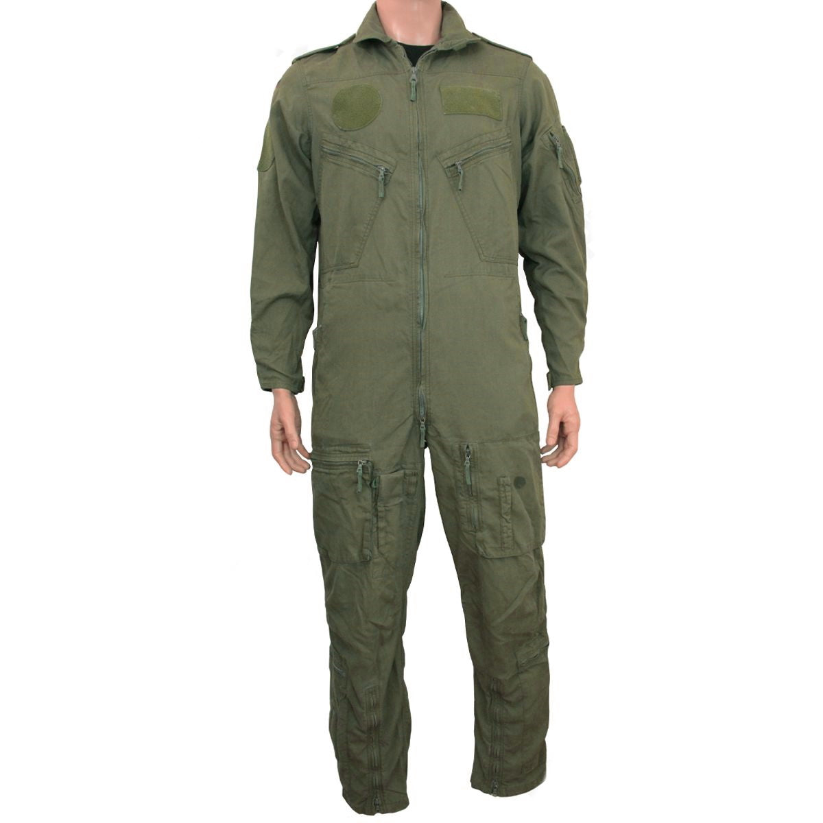 Repaired Vintage German army olive flight pilot suit coverall combi military airforce air force Bundeswehr luftwaffe fighter overall