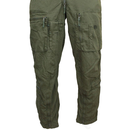 Repaired Vintage German army olive flight pilot suit coverall combi military airforce air force Bundeswehr luftwaffe fighter overall