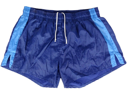Vintage German Army adidas Gym shorts 1980s sports sprinter pool military silky