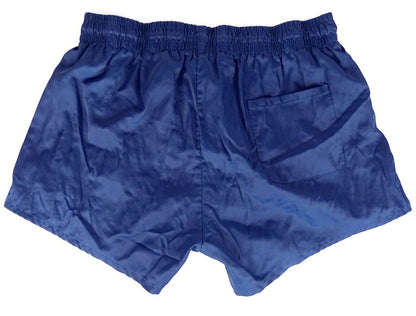 Vintage German Army Gym shorts 1980s military sports sprinter beach summer retro holiday military blue navy