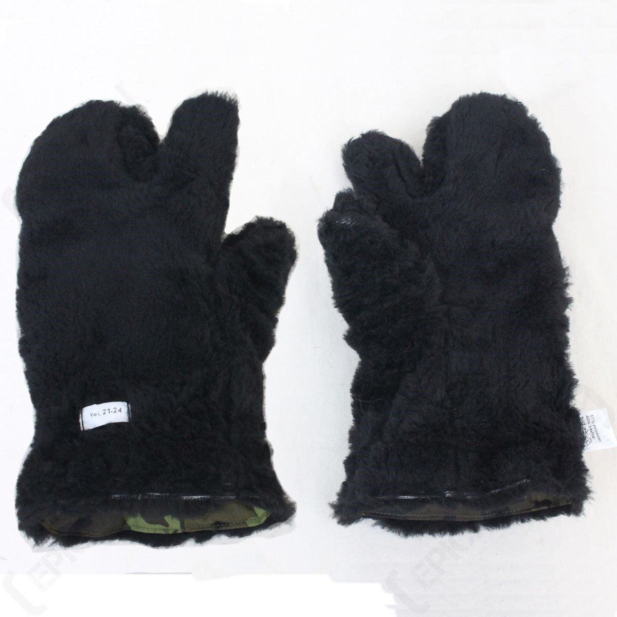 New Czech Army winter camouflage mittens camo gloves lining military woodland