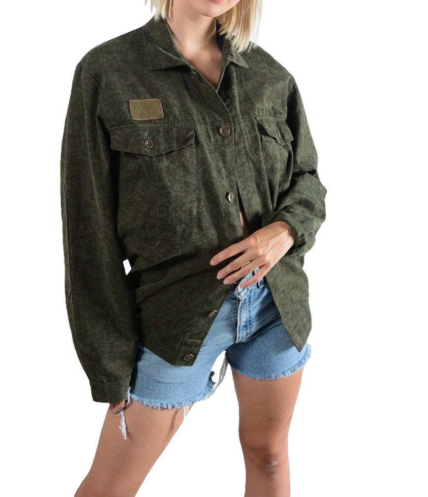 New Czech army night digi camo Field jacket military coat camouflage ike bomber wdeadstock