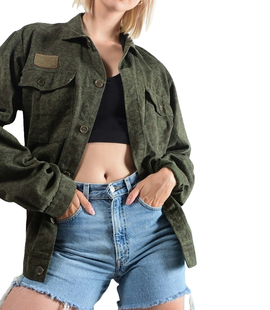 New Czech army night digi camo Field jacket military coat camouflage ike bomber wdeadstock