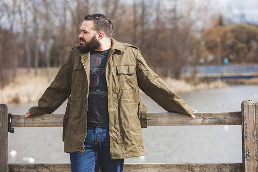 Defected Vintage Czech cold war parka communist coat jacket overcoat winter unlined no accessories