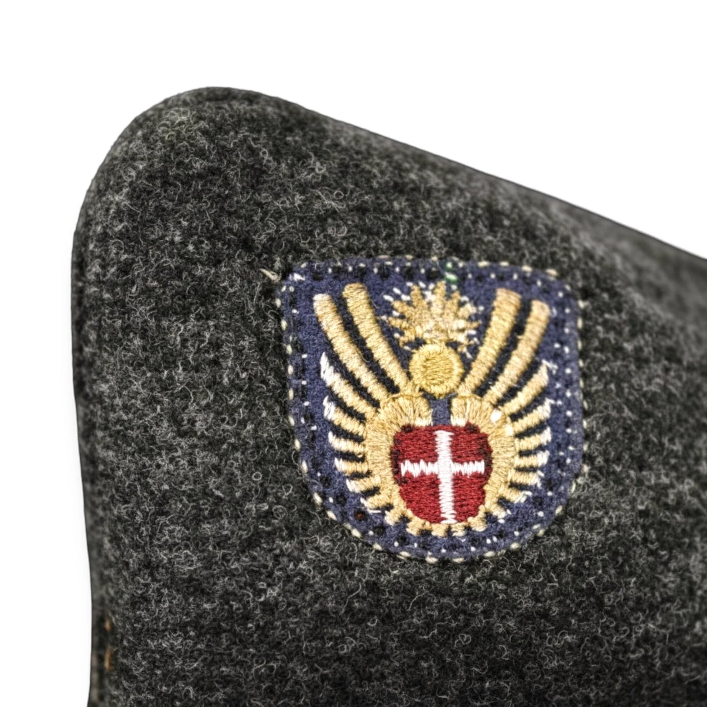 New Danish civil defence wool side cap winter hat army military navy garrison flat