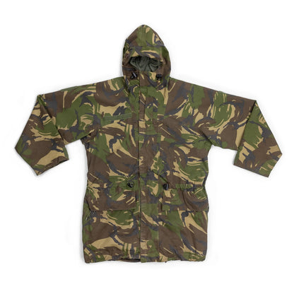 vintage late 90s Dutch Army hardshell goretex parka DPM camo military camouflage waterproof woodland