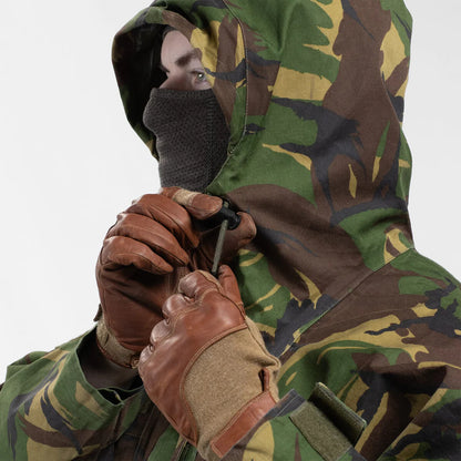 vintage late 90s Dutch Army hardshell goretex parka DPM camo military camouflage waterproof woodland