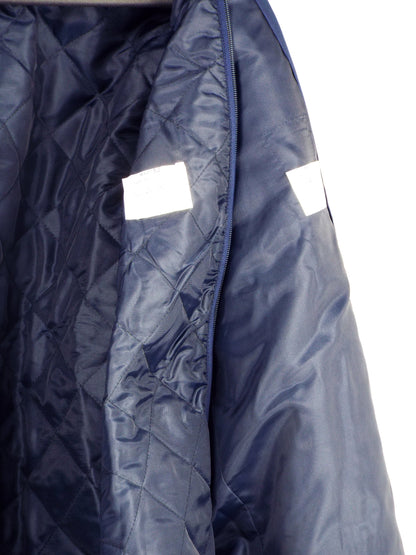 like new Vintage 1990s Dutch Air Force blue bomber jacket military army coat showerproof
