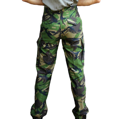 New Vintage Dutch army camo trousers pants military camouflage cargo combat woodland DPM unissued