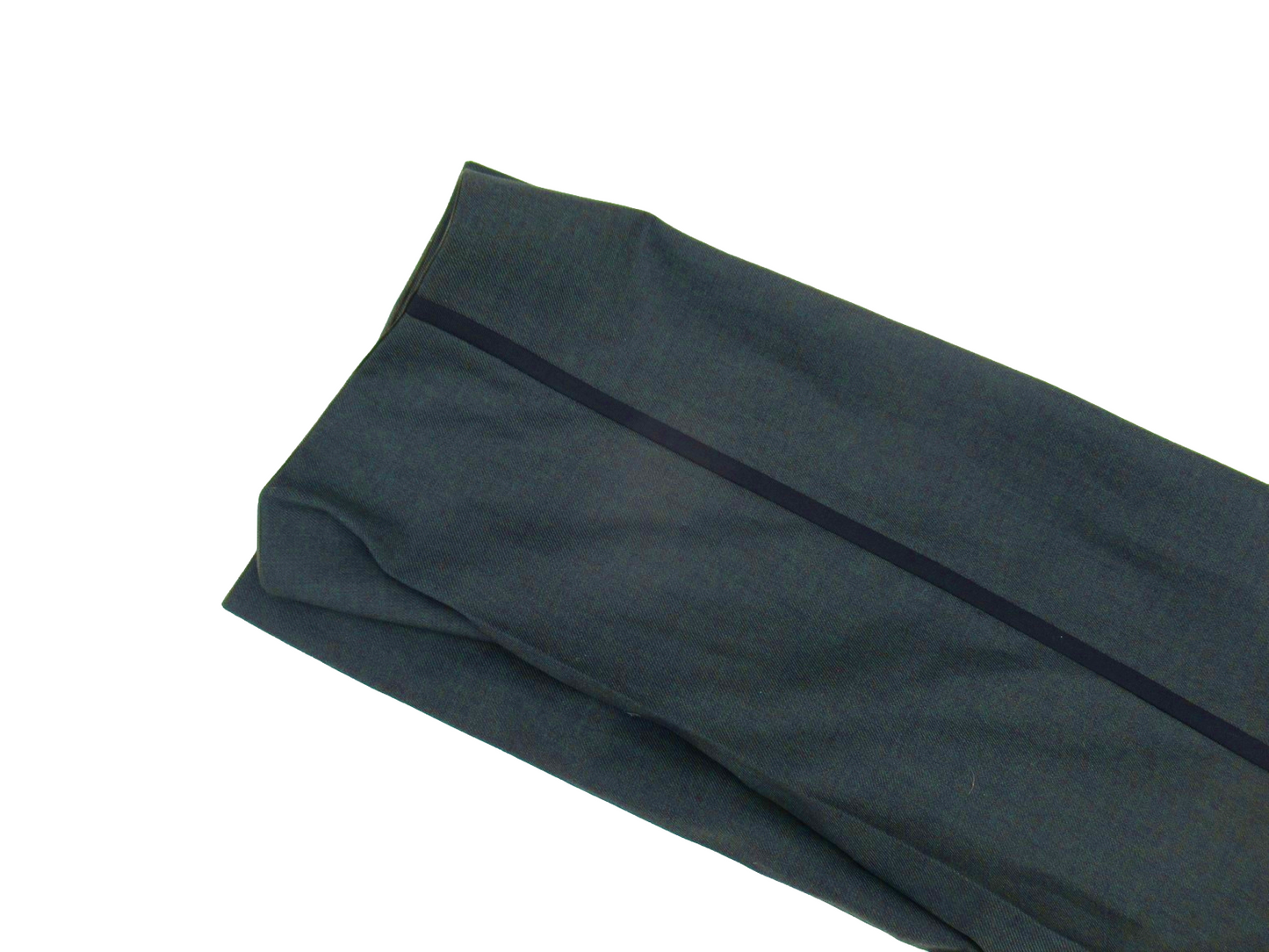 Vintage Dutch Army green striped uniform trousers pants dress parade military