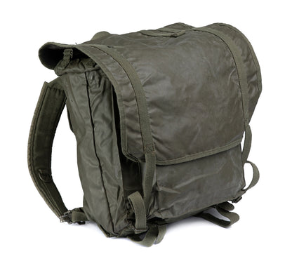 Vintage 1980s French army F1 waterproof backpack bag rucksack day pack alice shoulder satchel military vinyl