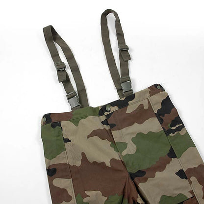 New French army goretex camo dungarees CCE camouflage pants military waterproof wet gear rain