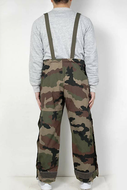 New French army goretex camo dungarees CCE camouflage pants military waterproof wet gear rain