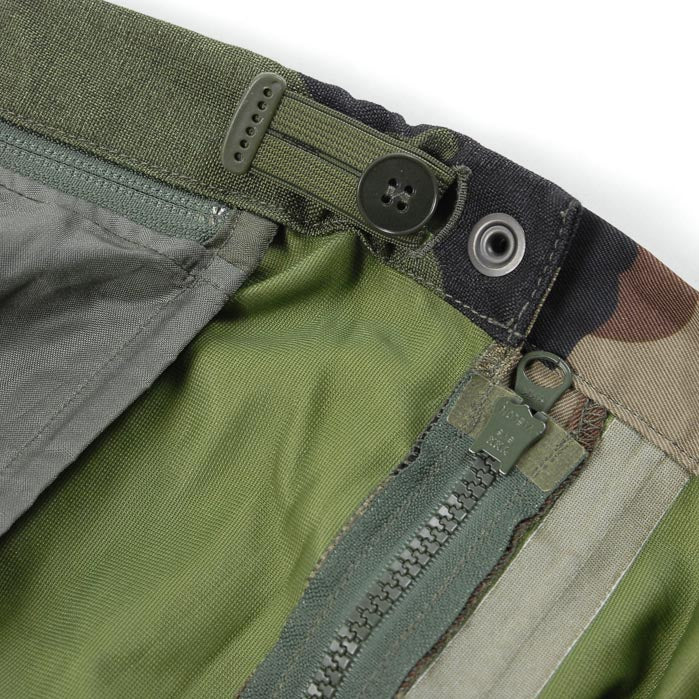 New French army goretex camo dungarees CCE camouflage pants military waterproof wet gear rain