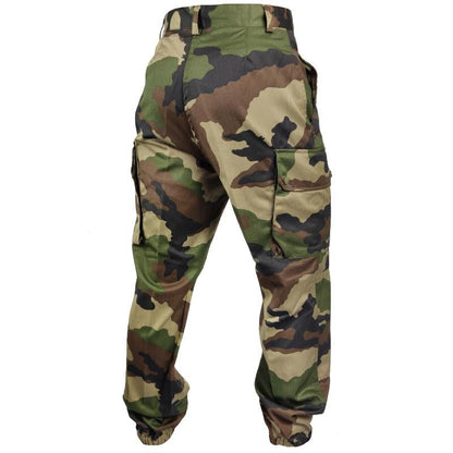 New, 1980s French army camo trousers pants military camouflage cargo combat woodland CCE dead stock