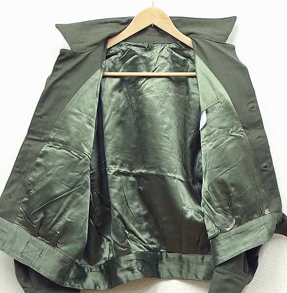 Vintage Greek Army ike jacket coat military olive khaki uniform 1960s- 1990s short