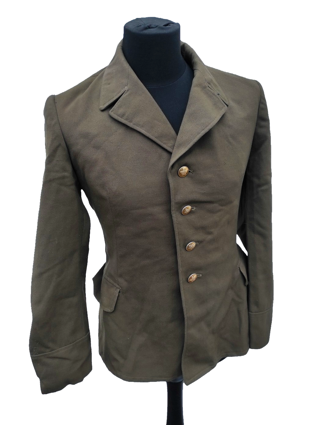 Vintage Soviet Red Army military blazer jacket blazer coat army USSR CCCP communist Russia no tabs sports