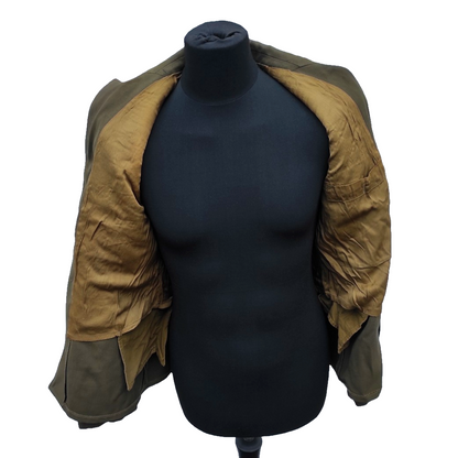 Vintage Soviet Red Army military blazer jacket blazer coat army USSR CCCP communist Russia no tabs sports