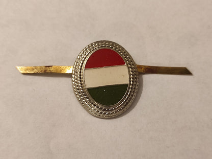 Authentic Hungarian Army insignia hat pin badge military metal cockade