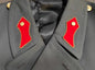 vintage 1980s Austrian Army Gaberdine Wool Army Greatcoat trench military coat officer trenchcoat overcoat
