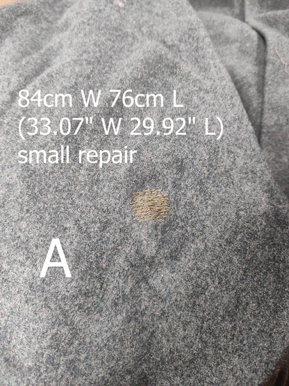 Vintage Swiss army grey wool trousers pants military dress stripe Switzerland women's