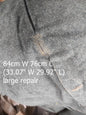 Vintage Swiss army grey wool trousers pants military dress stripe Switzerland