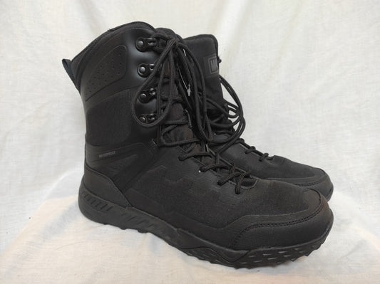 Near new MAGNUM Ultima 8.8 waterproof lined boots combat hiking side zip vegan