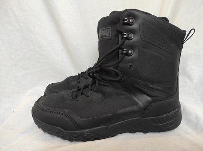 Near new MAGNUM Ultima 8.8 waterproof lined boots combat hiking side zip vegan