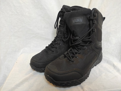Near new MAGNUM Ultima 8.8 waterproof lined boots combat hiking side zip vegan