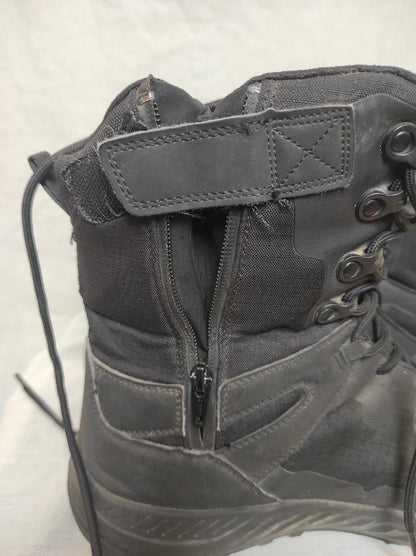 Used MAGNUM Ultima 8.8 waterproof lined boots combat hiking side zip vegan