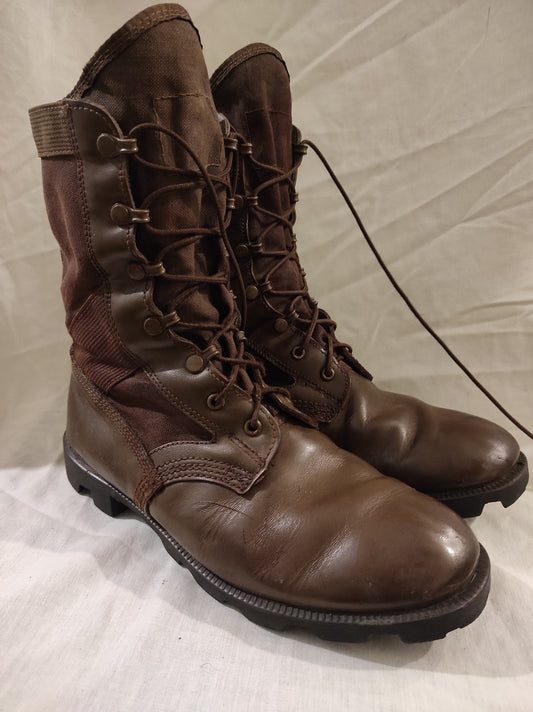 Authentic British army WP jungle boots Brown leather combat military assault