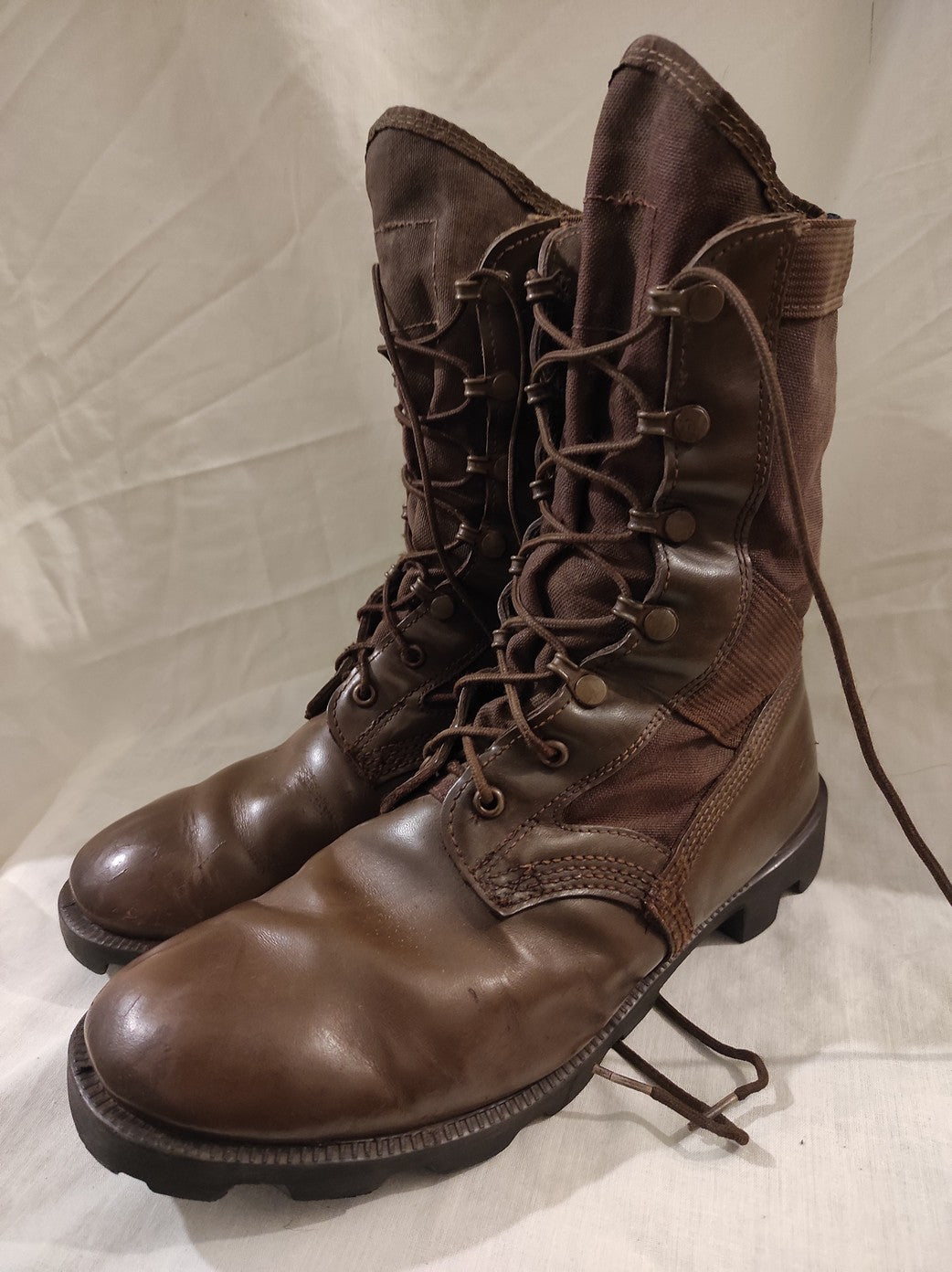 Authentic British army WP jungle boots Brown leather combat military assault