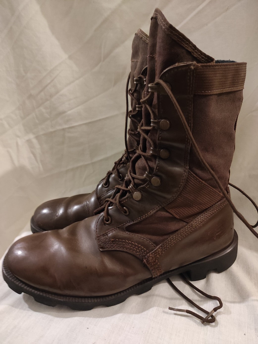 Authentic British army WP jungle boots Brown leather combat military assault