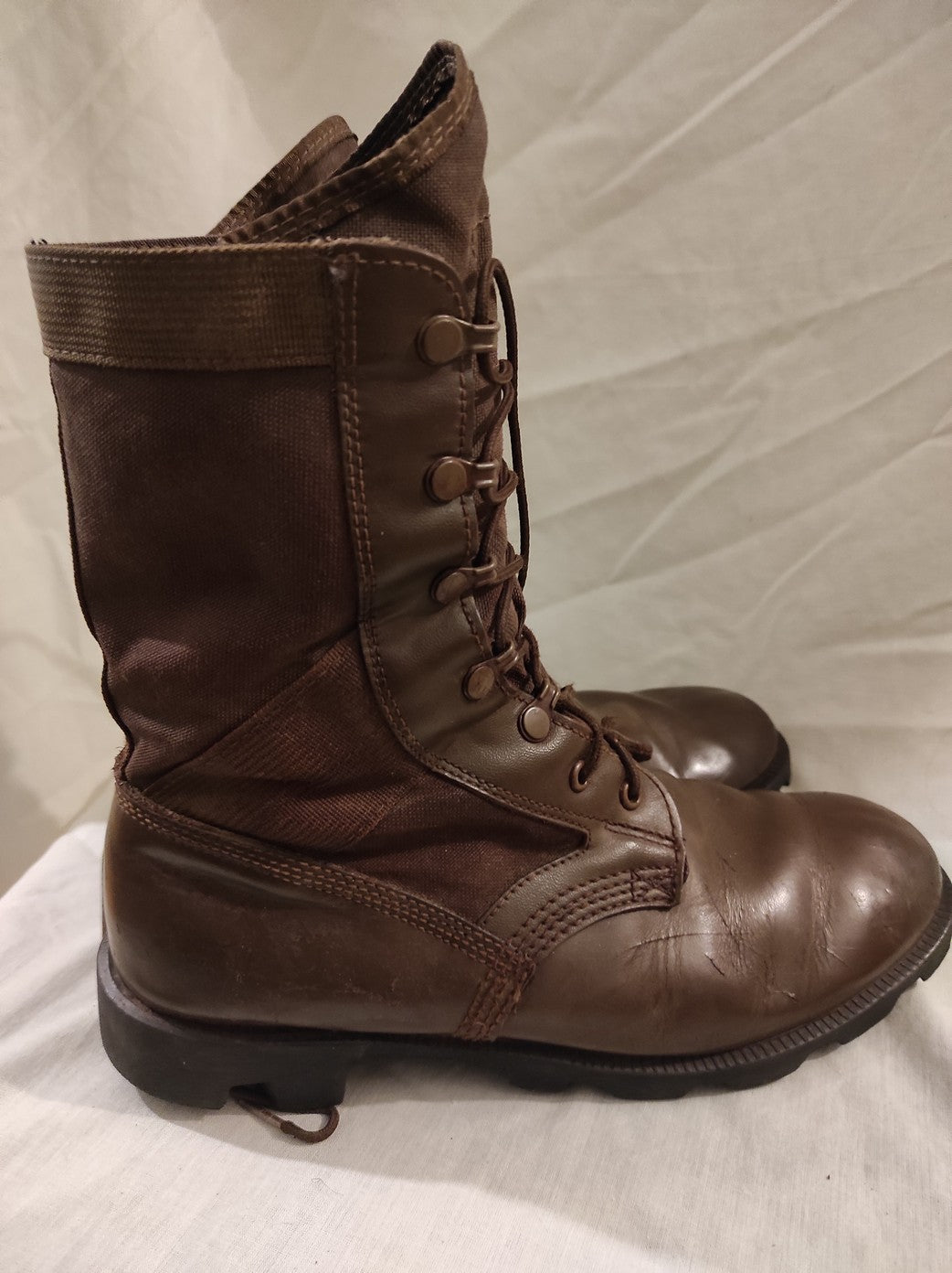 Authentic British army WP jungle boots Brown leather combat military assault