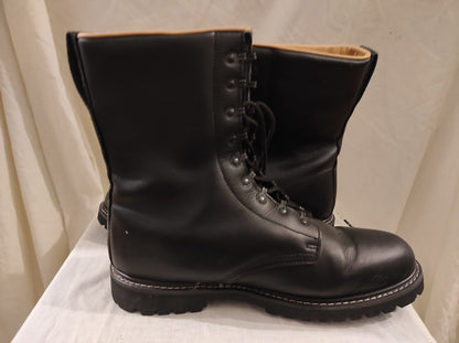 MFH army boots black leather fully lined paratrooper boots para combat assault military