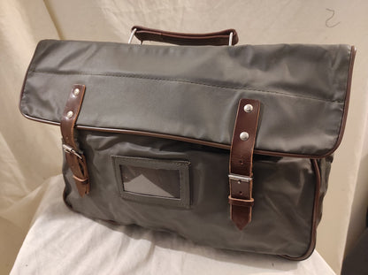 Vintage East German Officer's kit bag waterproof satchel carrier Soviet Era Communist DDR MDI NVA